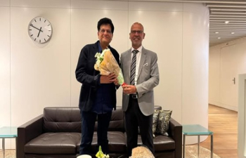 Ambassador Mridul Kumar received CIM at Zurich Airport on 09 June 2025